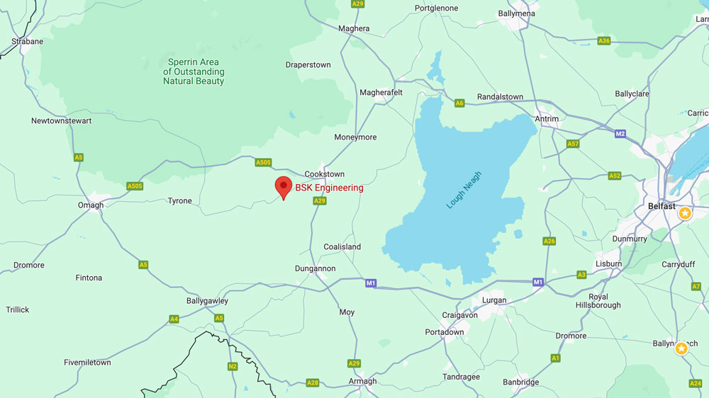 BSK Engineering - Map